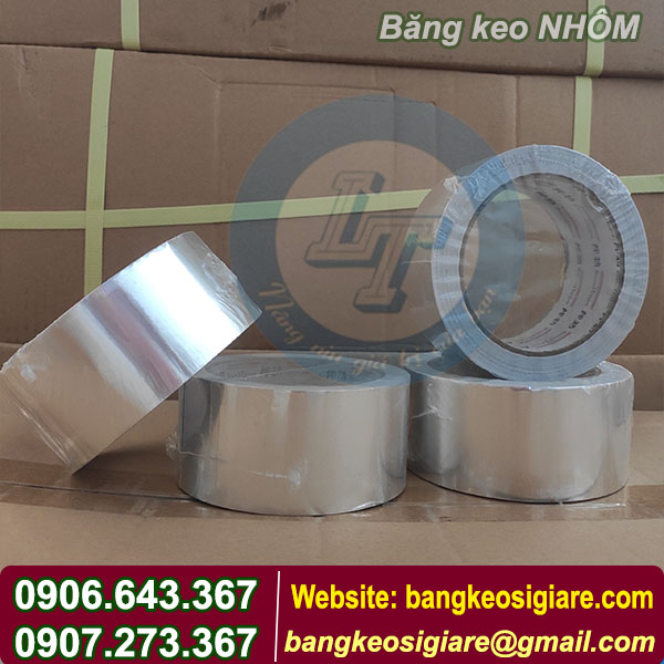 ĐẠI LÝ BĂNG KEO NHÔM CÁCH NHIỆT TPHCM GIÁ RẺ băng keo nhôm