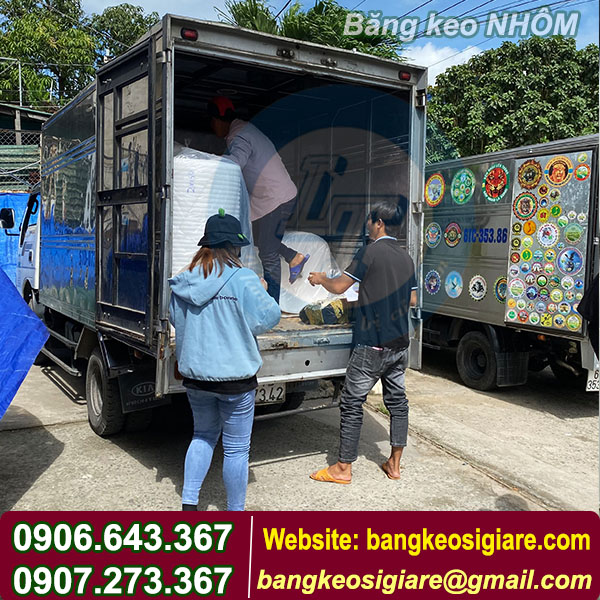 ĐẠI LÝ BĂNG KEO NHÔM CÁCH NHIỆT TPHCM GIÁ RẺ giao hàng băng keo
