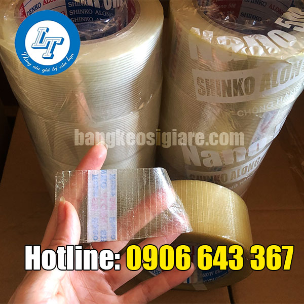 BĂNG KEO DÁN MÍ THÉP CHỊU LỰC TỐT GIÁ SIÊU RẺ băng keo sợi thủy tinh