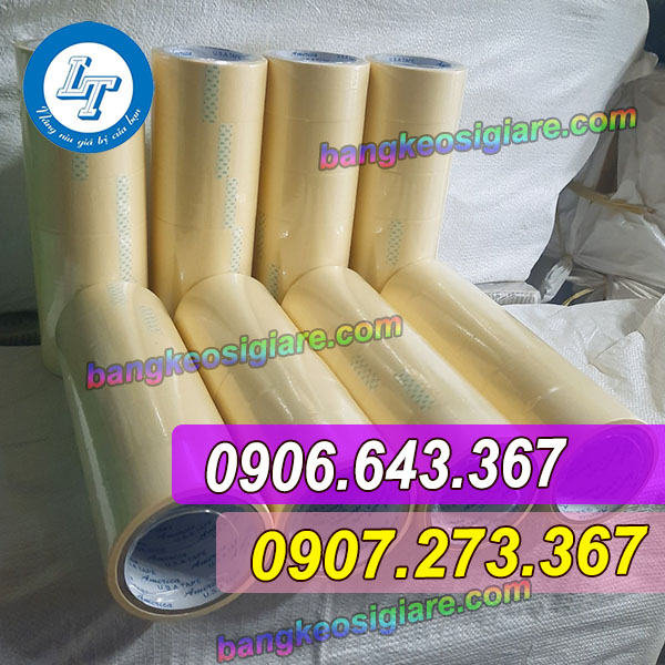 GIÁ BĂNG KEO GIẤY VÀNG 1 MẶT TRÊN THỊ TRƯỜNG băng keo giấy vàng giá rẻ