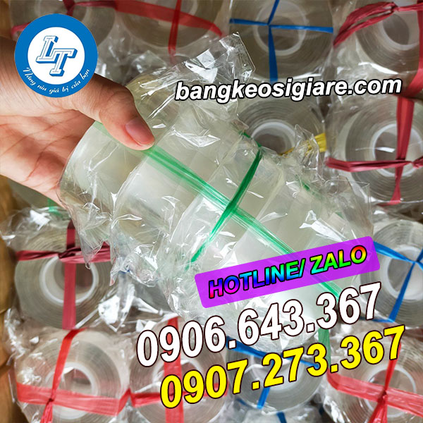 NHÀ PHÂN PHỐI BĂNG DÍNH MA THUẬT 2 MẶT NHIỀU SIZE băng keo trong suốt 2 mặt