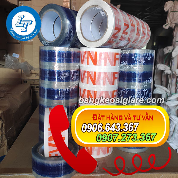 GIÁ TỐT KHI IN BĂNG KEO LOGO SỐ LƯỢNG ÍT băng dính in chữ