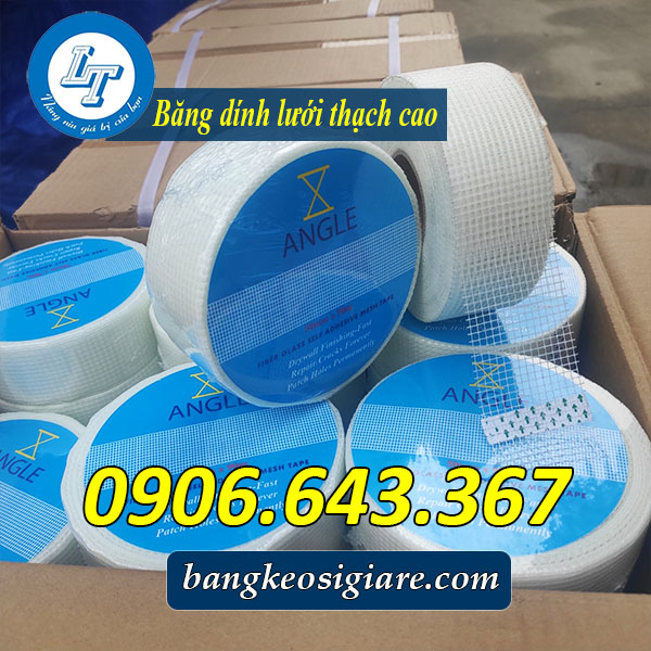 Kho xưởng băng dính lưới thạch cao giá rẻ băng keo lưới thạch cao