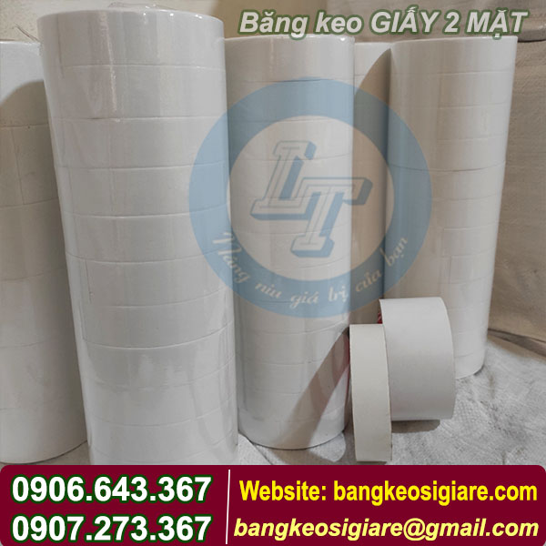NHÀ CUNG CẤP BĂNG KEO 2 MẶT DÁN GIẤY NHÀ CUNG CẤP BĂNG KEO 2 MẶT DÁN GIẤY