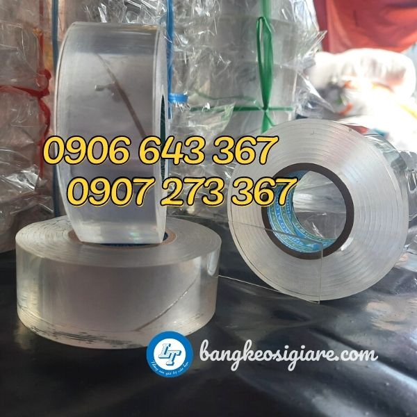 địa chỉ bán băng keo ma thuật trong suốt dán đa năng băng keo trong suốt 2 mặt