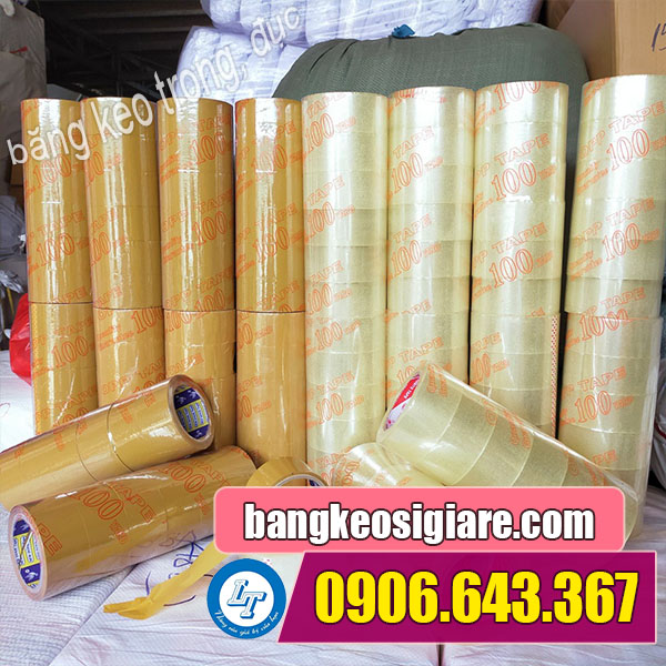 MUA SỈ BĂNG KEO TRONG, BĂNG KEO ĐỤC DÁN THÙNG kho băng keo trong đục