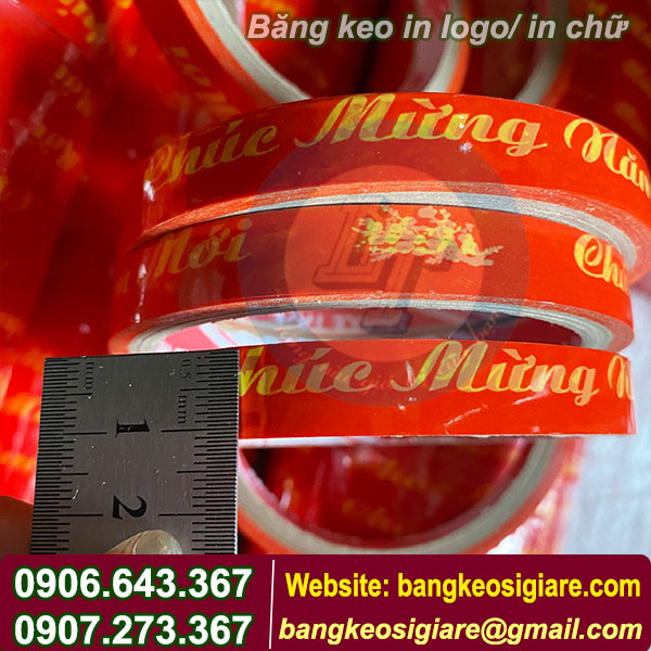 BĂNG KEO IN LOGO, IN CHỮ, IN HÌNH GIÁ RẺ ĐÓN NĂM MỚI BĂNG KEO IN LOGO, IN CHỮ, IN HÌNH