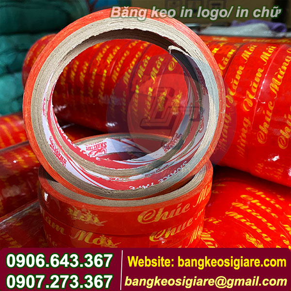 BĂNG KEO IN LOGO, IN CHỮ, IN HÌNH GIÁ RẺ ĐÓN NĂM MỚI BĂNG KEO IN CHỮ, IN HÌNH GIÁ RẺ ĐÓN NĂM MỚI