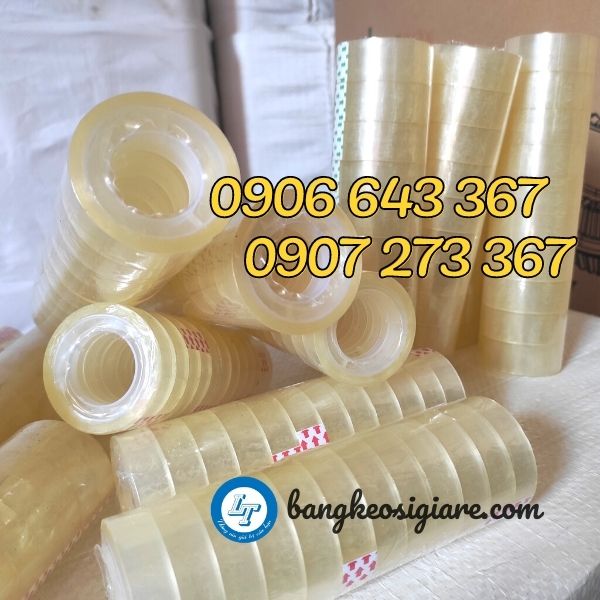 băng keo trong văn phòng giá rẻ băng dính văn phòng phẩm