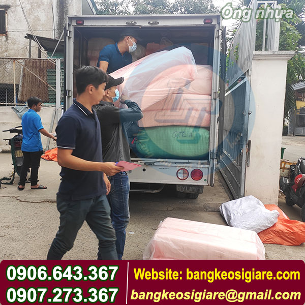 PHÂN PHỐI SỈ ỐNG NHỰA LÀM LÕI BĂNG KEO giao hàng