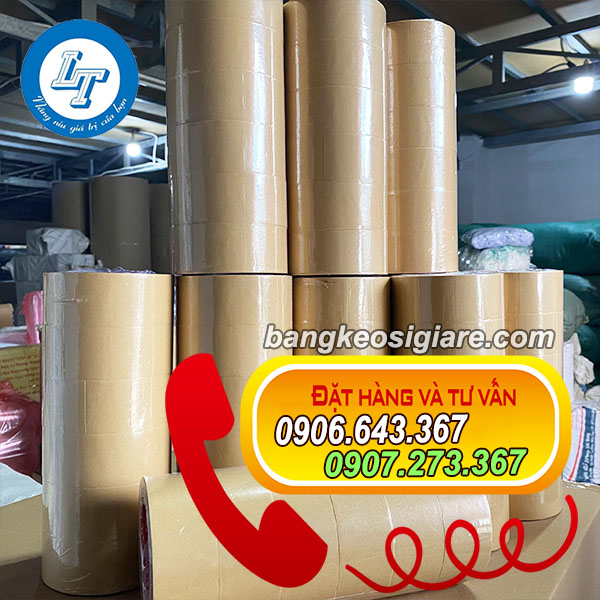 GIÁ ƯU ĐÃI BĂNG KEO GIẤY NĂM 2023 băng keo giấy da bò