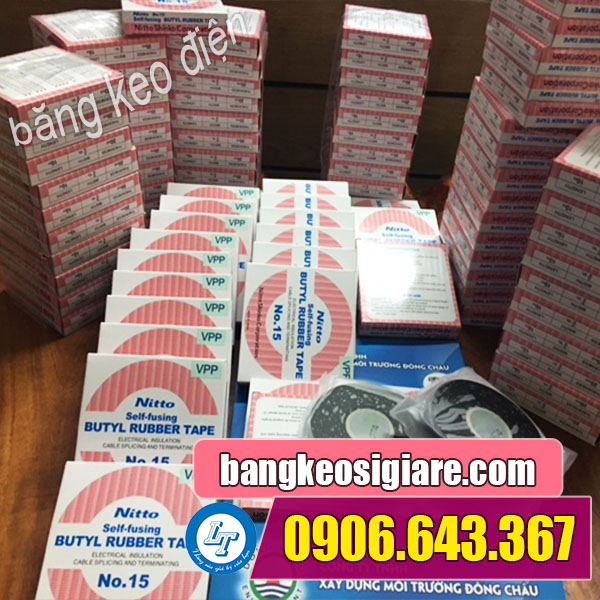 Băng keo điện chuyên dụng bán sỉ rẻ trên thị trường băng keo điện nitto