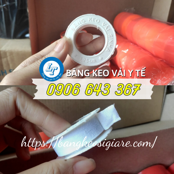 Băng keo vải y tế bền, tốt, dễ sử dụng giá rẻ băng keo vải liên kết