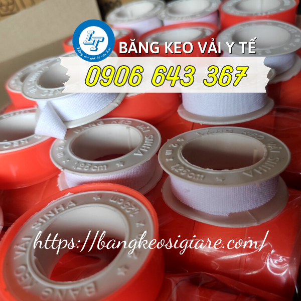 băng keo vải y tế bền, tốt, dễ sử dụng giá rẻ băng keo vải y tế