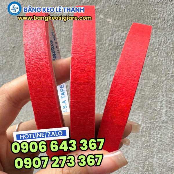 Băng keo giấy màu có bề mặt nhám Băng keo giấy màu có bề mặt nhám