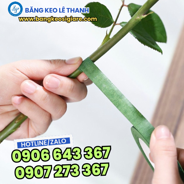 Băng keo giấy màu cuốn làm cây giả handmade Băng keo giấy màu cuốn làm cây giả handmade