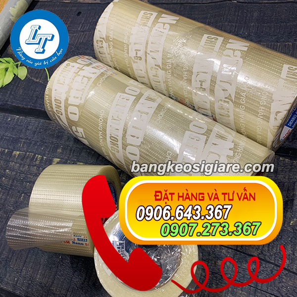 GIÁ BĂNG KEO SỢI THỦY TINH THEO ĐƠN SỈ VÀ LẺ băng dính sợi thủy tinh 2 sọc