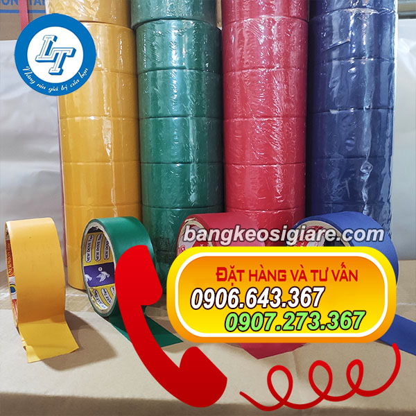 SỈ LẺ BĂNG KEO SIMILI 1 CÂY 6 CUỘN băng keo simili nhiều màu