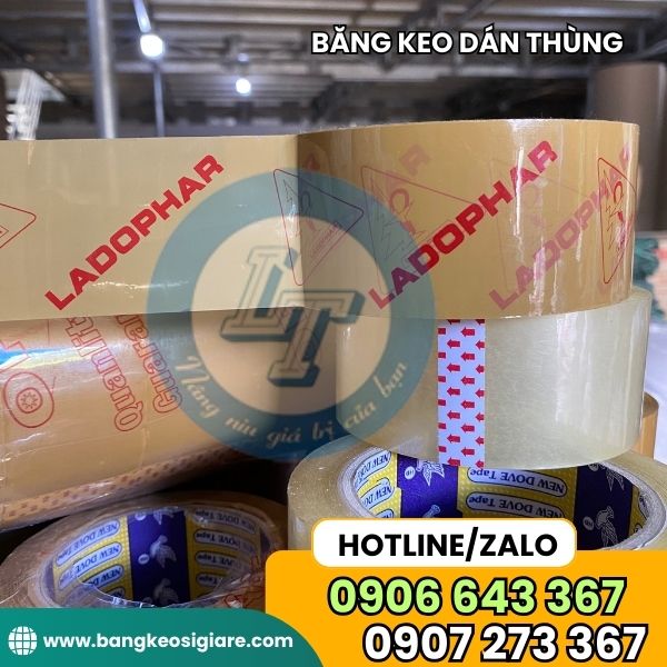 BĂNG KEO TRONG ĐỤC GIÁ SỈ băng keo trong đục