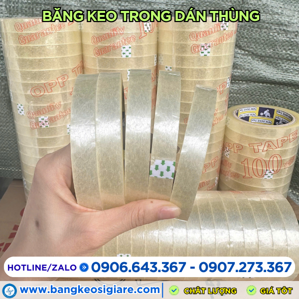 Băng keo trong 1f5 hàng đặt Băng keo trong 1f5 hàng đặt