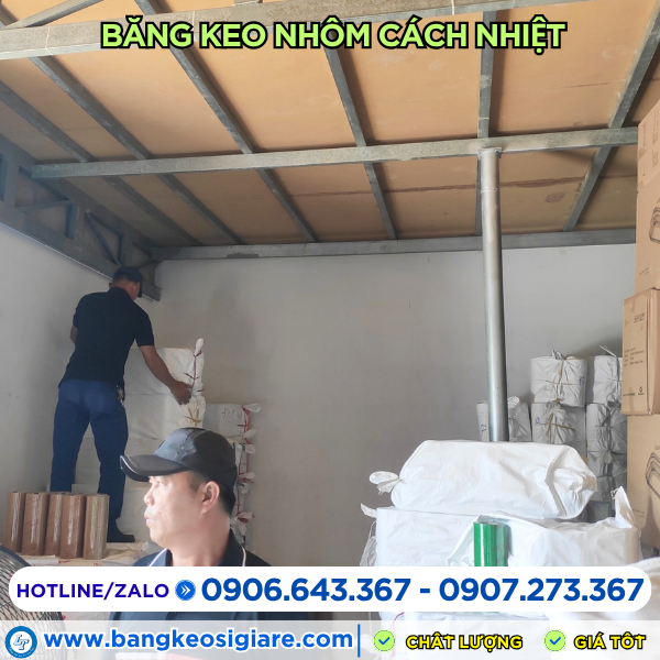 Băng keo nhôm cách nhiệt giá siêu ưu đãi Băng keo nhôm cách nhiệt giá siêu ưu đãi