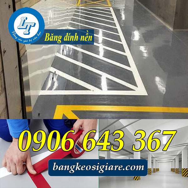 chuyên sản xuất băng dính nền nhiều màu ứng dụng băng keo dán nền