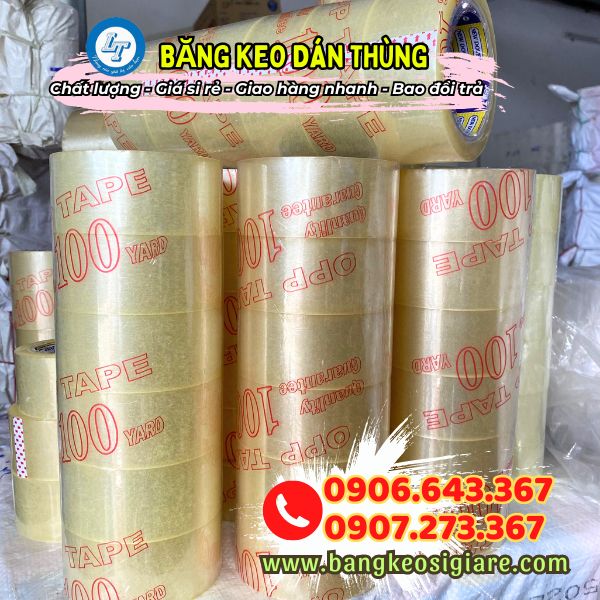 nhận báo giá các loại băng keo dán thùng băng keo dán thùng trong