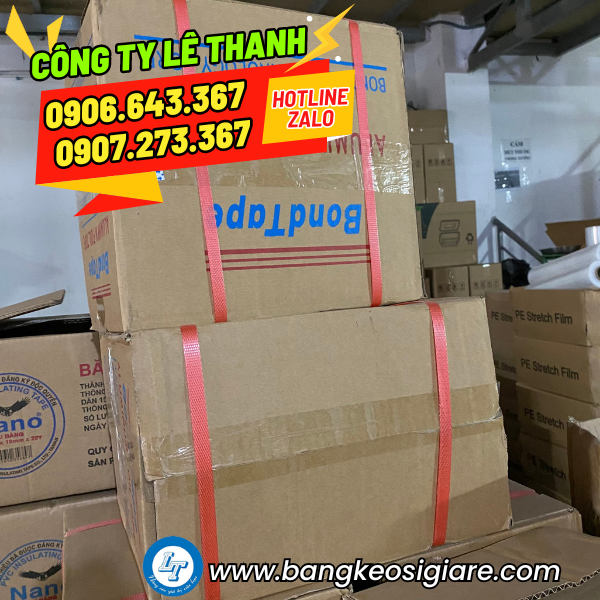 BĂNG KEO BẠC NHÔM SỢI GÂN, KHÔNG GÂN CÓ GIÁ SỈ thùng băng keo nhôm