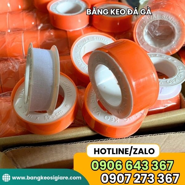PHÂN PHỐI BĂNG KEO ĐÁ GÀ 10 CÂY/HỘP băng keo đá gà giá rẻ