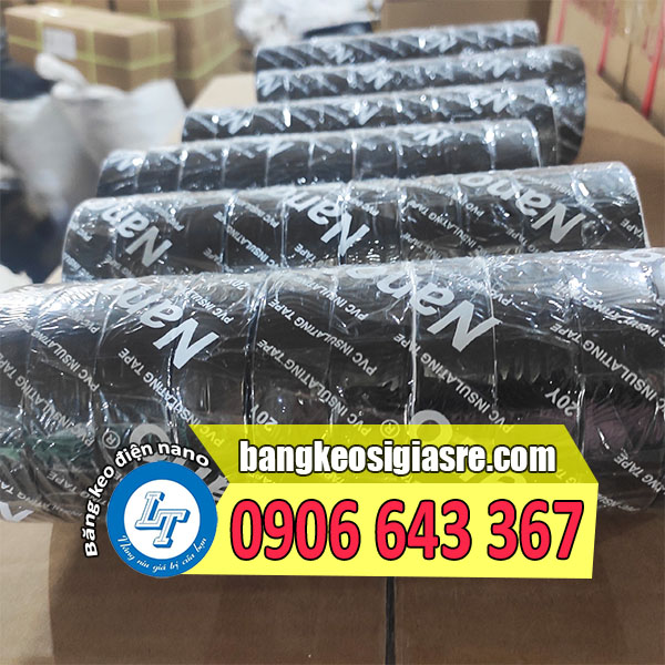 Giá sỉ băng dính điện PVC nano 20 yard băng keo nano điện đại bàng