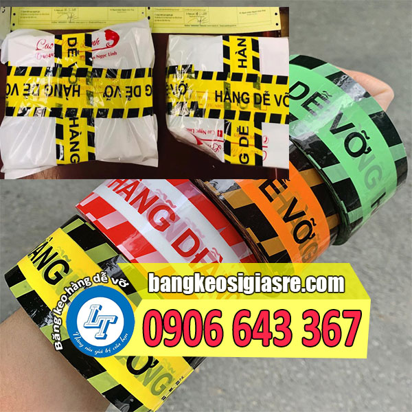 giá sỉ băng keo hàng dễ vỡ siêu tiết kiệm băng keo hàng dễ vỡ