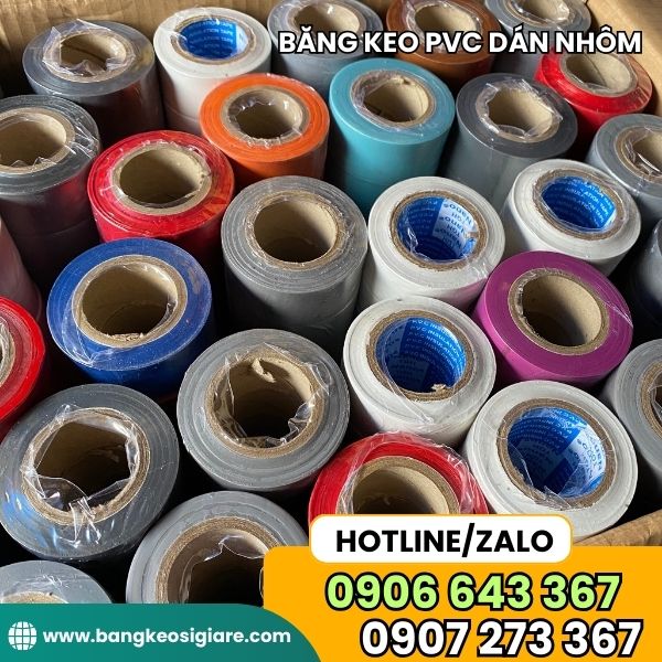 BĂNG KEO PVC CHỊU NƯỚC BÁN SỈ THEO KG băng keo pvc dán nhôm