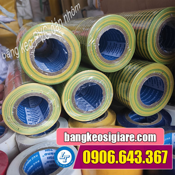 đầu mối băng keo dán nhôm đa kích thước, nhiều màu Băng keo pvc dán nhôm