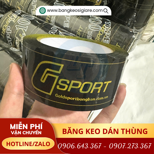 Băng keo in chữ sắc nét, đều màu Băng keo in chữ sắc nét, đều màu