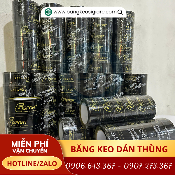Băng keo in chữ nền màu 4f8 Băng keo in chữ nền màu 4f8