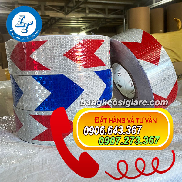 CUỘN DÁN PHẢN QUANG GIÁ RẺ TẠI HCM băng dán phản quang