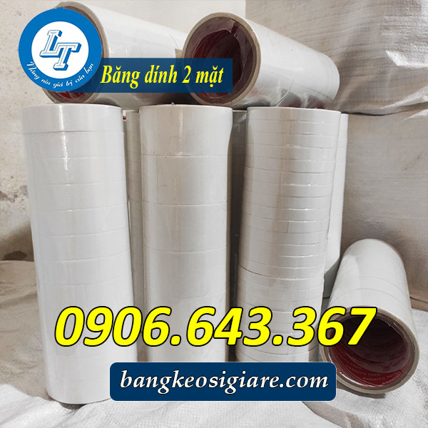 Bỏ sỉ băng keo 2 mặt 1.2m, 2.4cm, 4.8cm giá rẻ nhất Băng dính 2 mặt đa kích thước