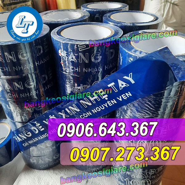 SỈ BĂNG KEO IN CHỮ HÀNG DỄ VỠ băng dính hàng dễ vỡ giá sỉ