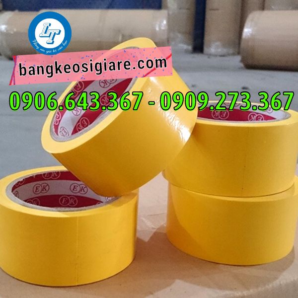 địa điểm lấy sỉ băng keo dán nền chắc chắn băng dính nền vàng