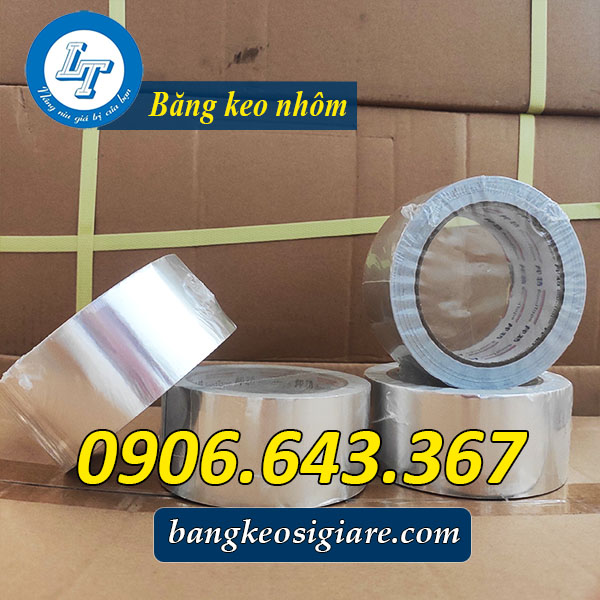 Nơi sản xuất băng keo bạc chịu nhiệt Băng dính nhôm chịu nhiệt