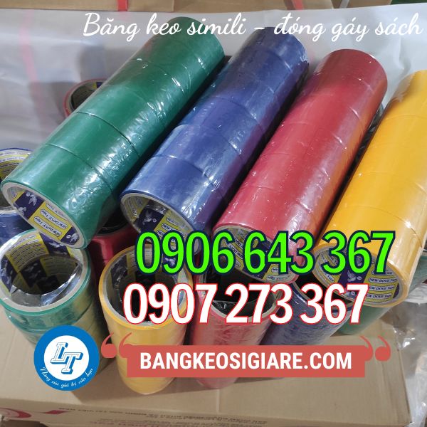 TÌM MUA SỈ BĂNG DÍNH SIMILI NHIỀU MÀU, SỐ LƯỢNG LỚN băng dính simili 4f8