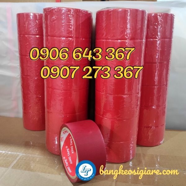 Nhà sản xuất băng dính simili đa màu sắc chất lượng băng dính simili đỏ