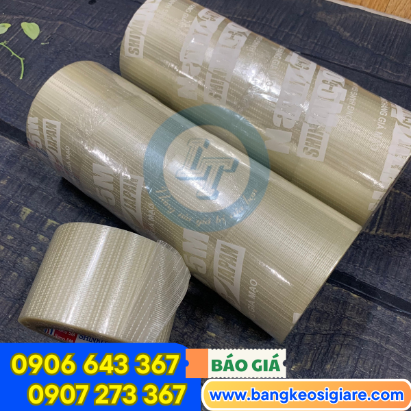 Băng keo sợi thủy tinh 7f hàng đặt Băng keo sợi thủy tinh 7f hàng đặt