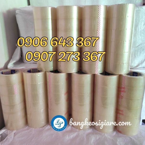 Mua băng keo trong dán thùng giá rẻ toàn quốc băng dính trong