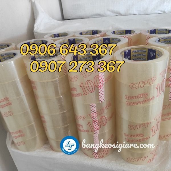 Mua băng keo trong dán thùng giá rẻ toàn quốc băng dính trong
