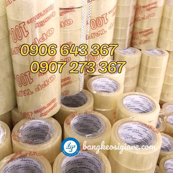 Mua băng keo trong dán thùng giá rẻ toàn quốc băng dính trong