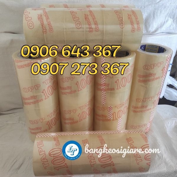 Mua băng keo trong dán thùng giá rẻ toàn quốc băng dính trong