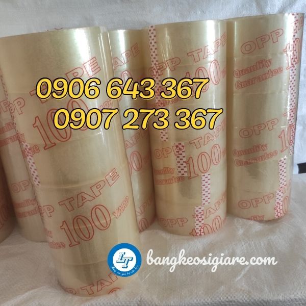Mua băng keo trong dán thùng giá rẻ toàn quốc băng dính trong