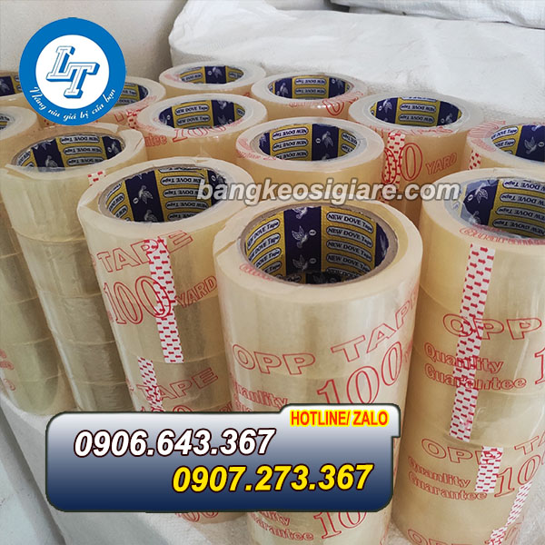 GIÁ BĂNG DÍNH ĐỤC/TRONG DÁN THÙNG băng dính trong