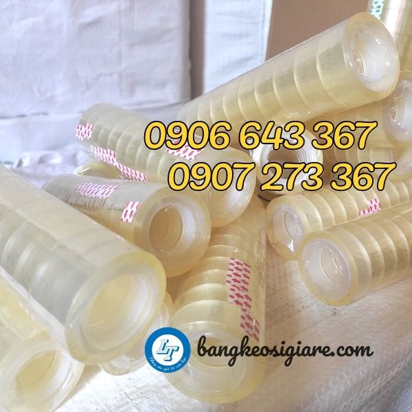 băng keo trong văn phòng giá rẻ băng dính trong văn phòng phẩm